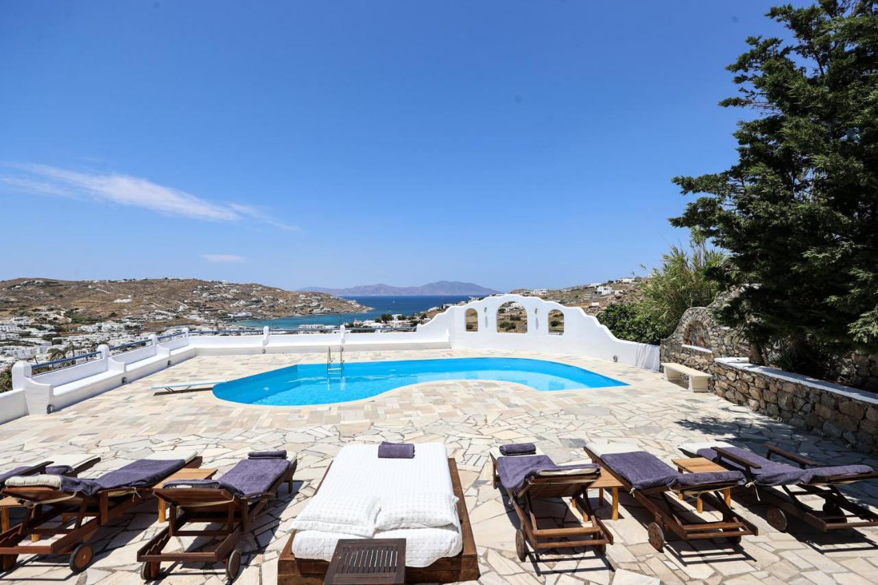 Villa Mykonos In White Mykonos Town Esterno foto
